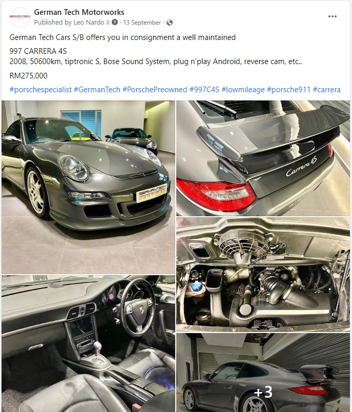 997C4S Pre-owned